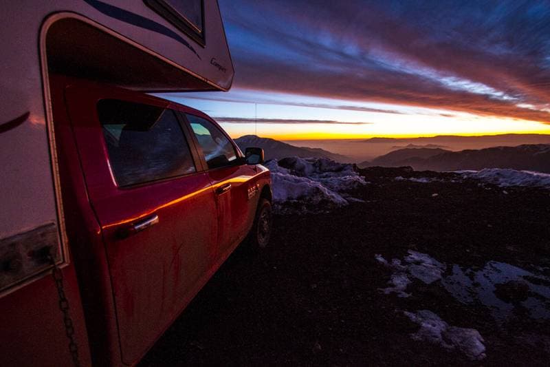Foto del viaje en camper de Alex por Sudamérica