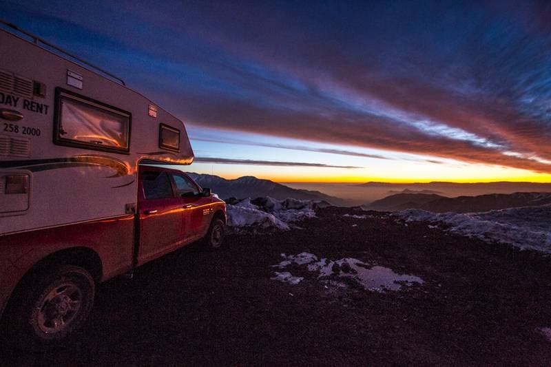 Foto del viaje en camper de Alex por Sudamérica