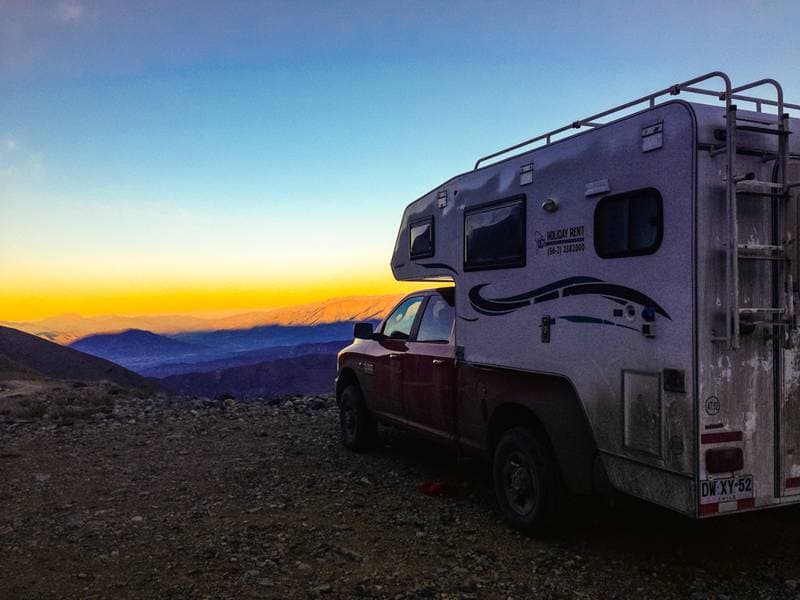 Foto del viaje en camper de Alex por Sudamérica
