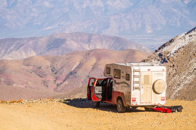 Foto del viaje en camper de Alex por Sudamérica