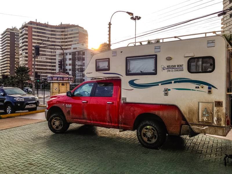 Foto del viaje en camper de Alex por Sudamérica