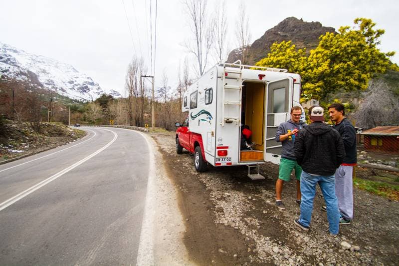 Foto del viaje en camper de Alex por Sudamérica