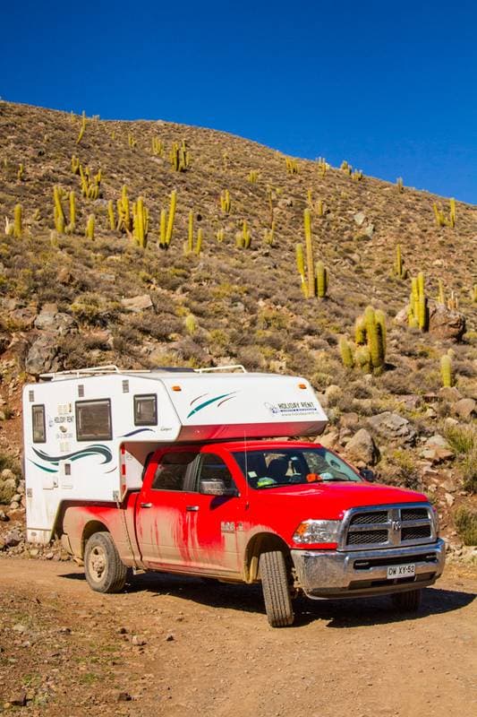 Foto del viaje en camper de Alex por Sudamérica