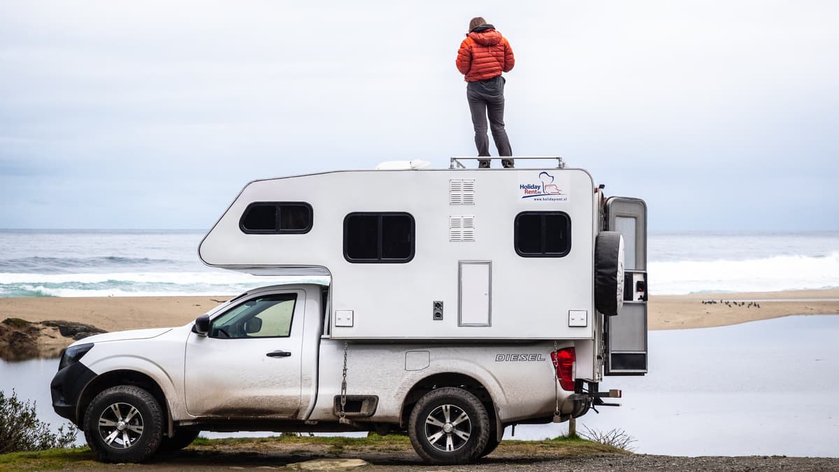Foto del viaje en camper de Alex Pavlovic por Sudamérica