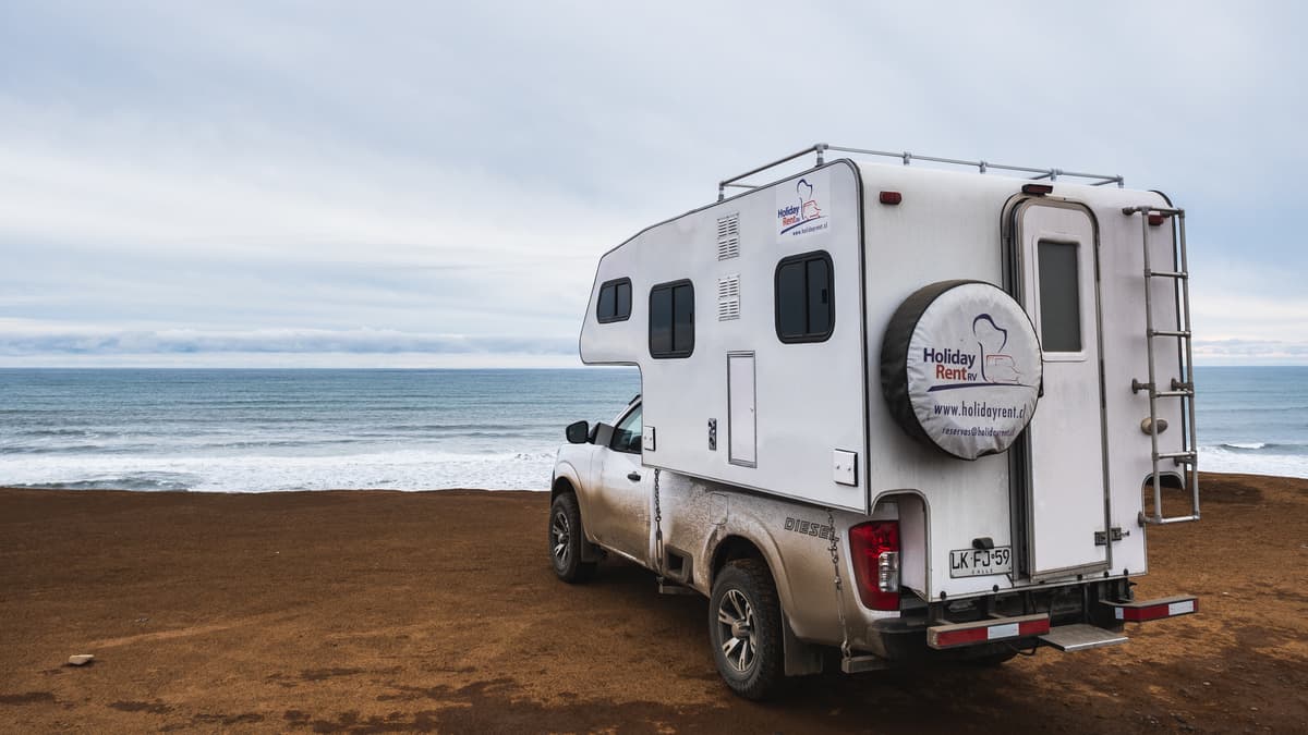Foto del viaje en camper de Alex Pavlovic por Sudamérica