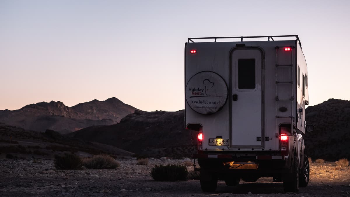 Foto del viaje en camper de Alex Pavlovic por Sudamérica