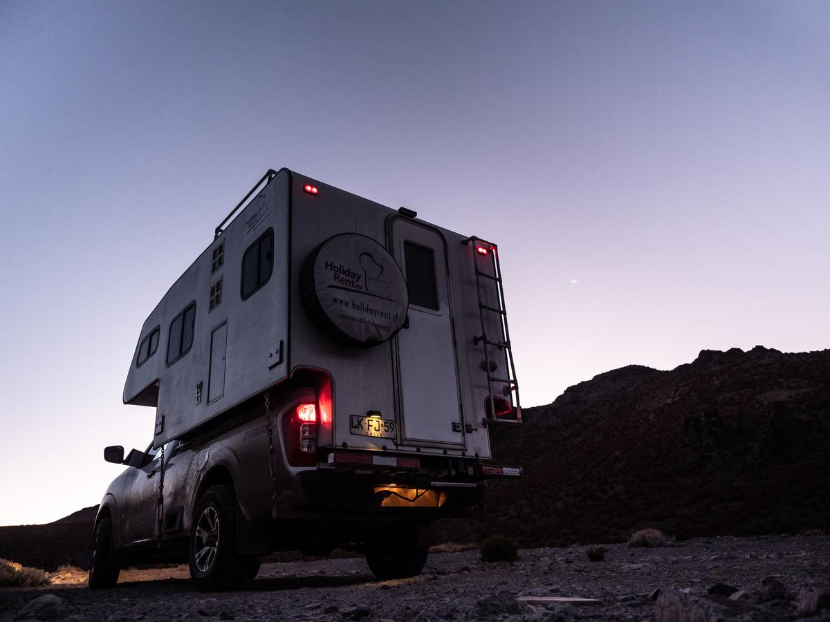 Foto del viaje en camper de Alex Pavlovic por Sudamérica