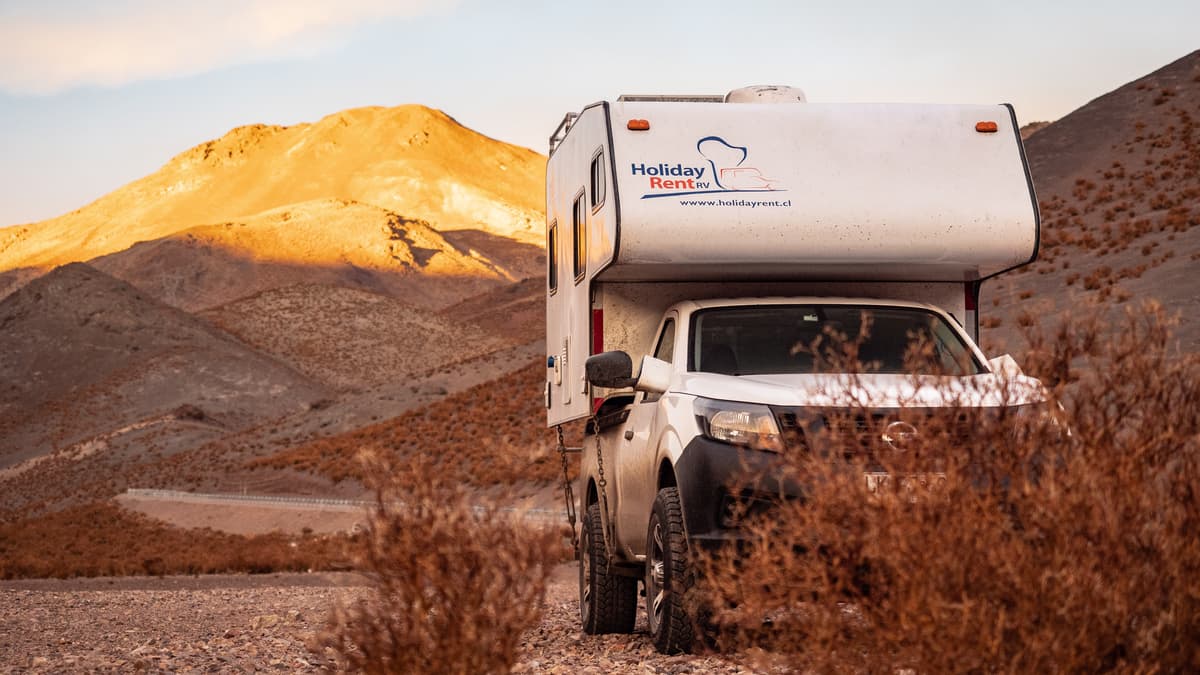 Foto del viaje en camper de Alex Pavlovic por Sudamérica