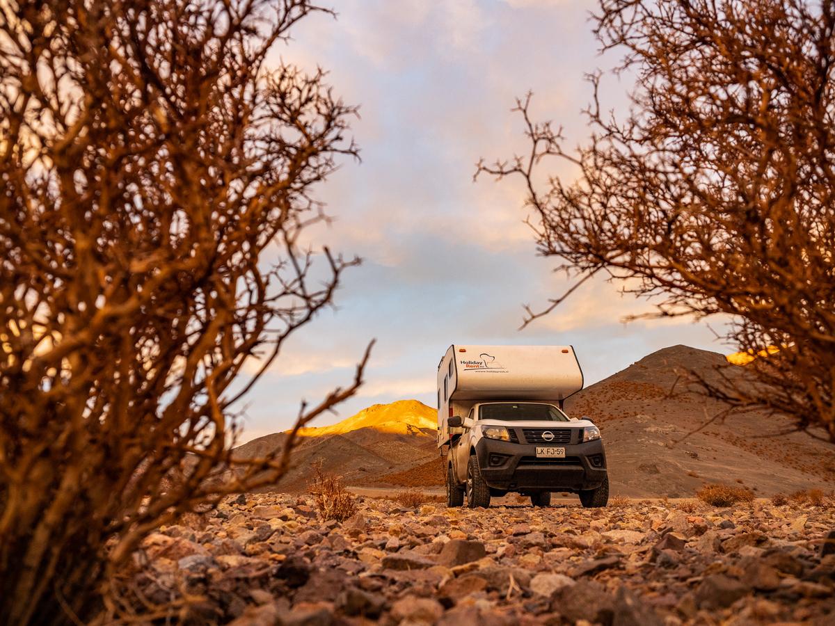 Foto del viaje en camper de Alex Pavlovic por Sudamérica