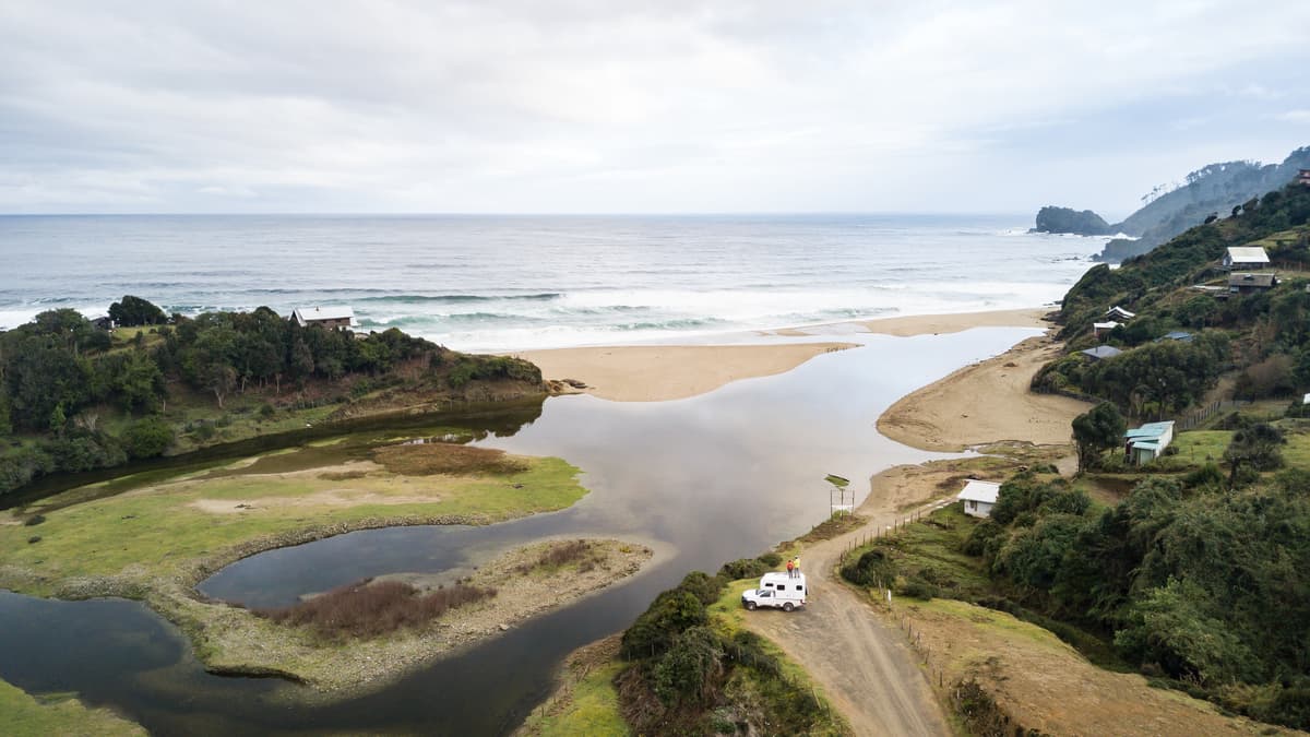 Foto del viaje en camper de Alex Pavlovic por Sudamérica