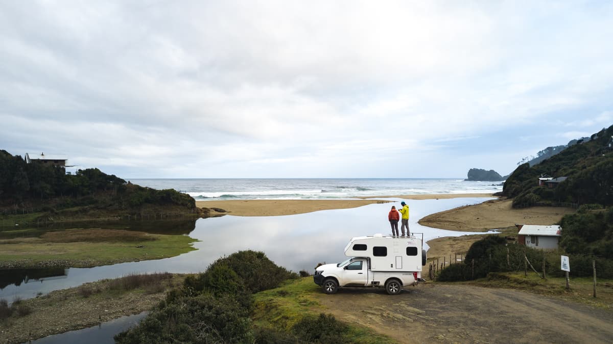 Foto del viaje en camper de Alex Pavlovic por Sudamérica