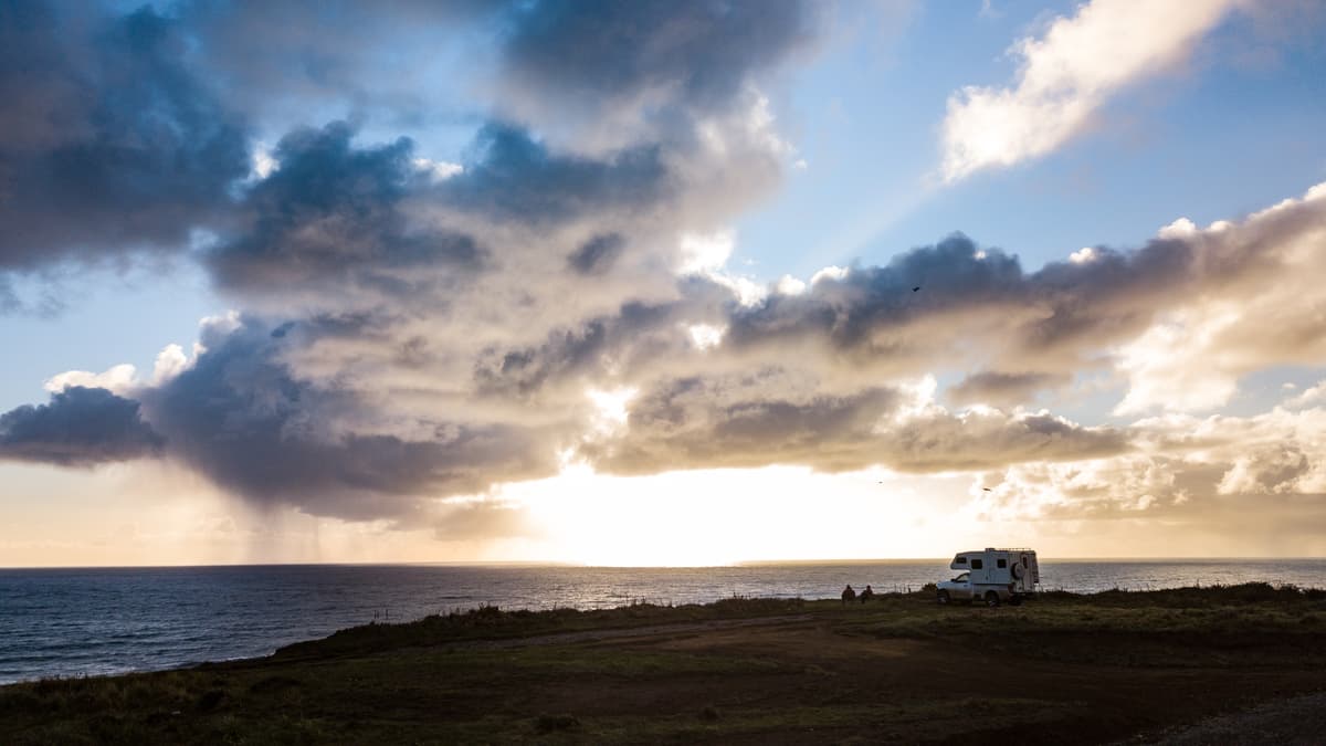 Foto del viaje en camper de Alex Pavlovic por Sudamérica