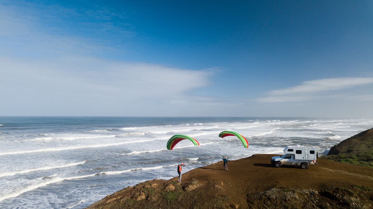 Foto del viaje en camper de Alex Pavlovic por Sudamérica