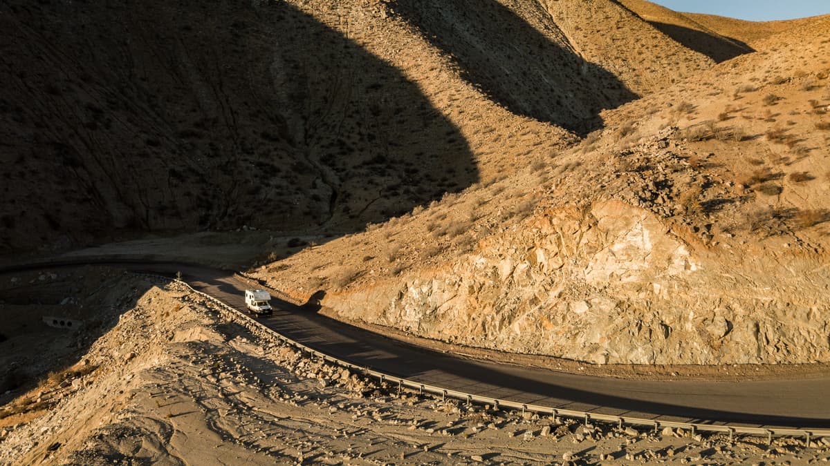 Foto del viaje en camper de Alex Pavlovic por Sudamérica