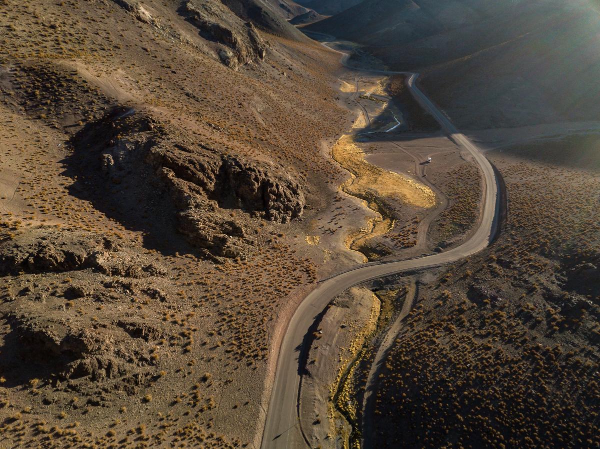 Foto del viaje en camper de Alex Pavlovic por Sudamérica