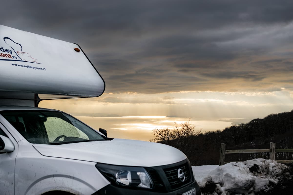 Foto del viaje en camper de Alex Pavlovic por Sudamérica