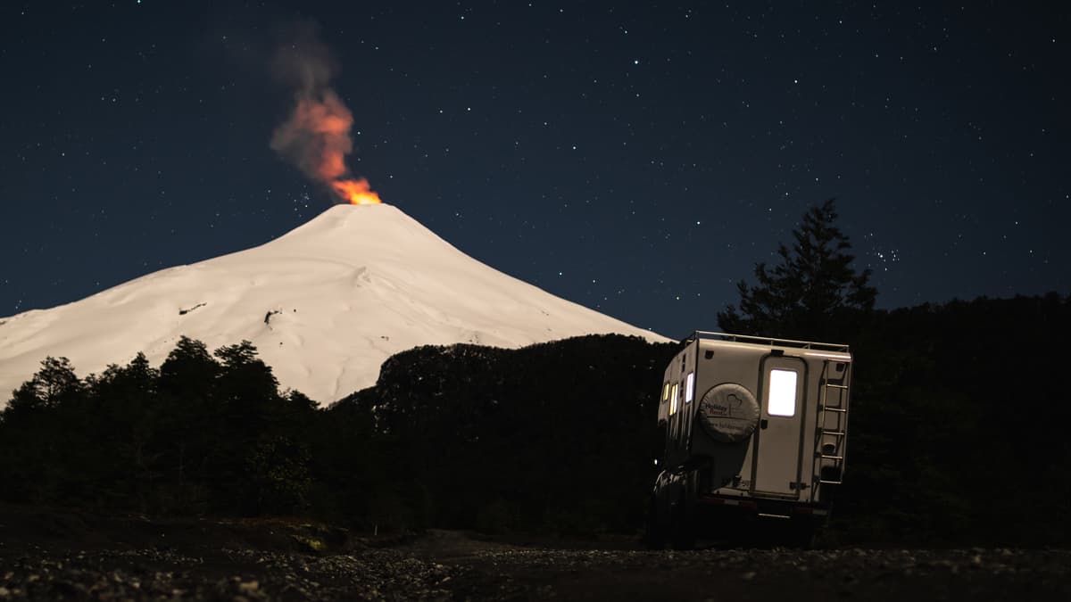 Foto del viaje en camper de Alex Pavlovic por Sudamérica