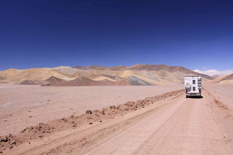 Foto del viaje en camper de Angelique & Marc por Sudamérica
