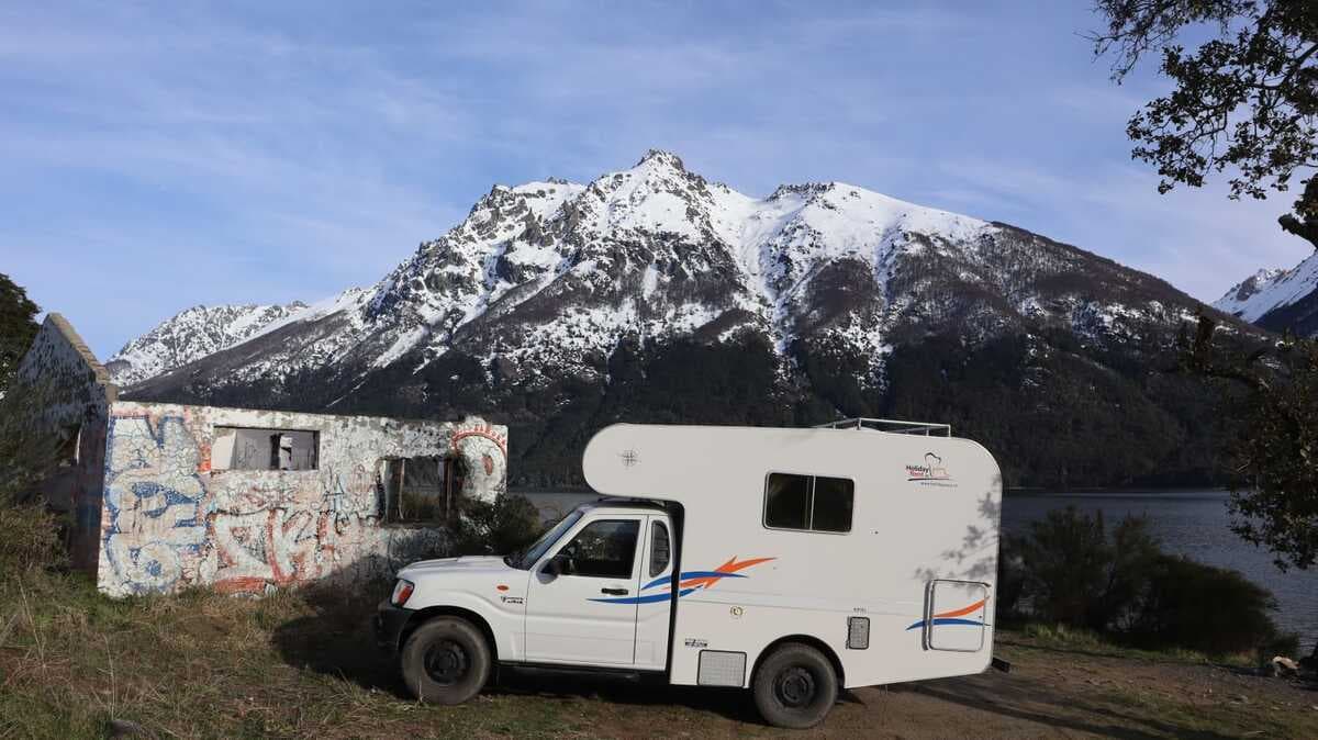 Foto del viaje en camper de Bert por Sudamérica