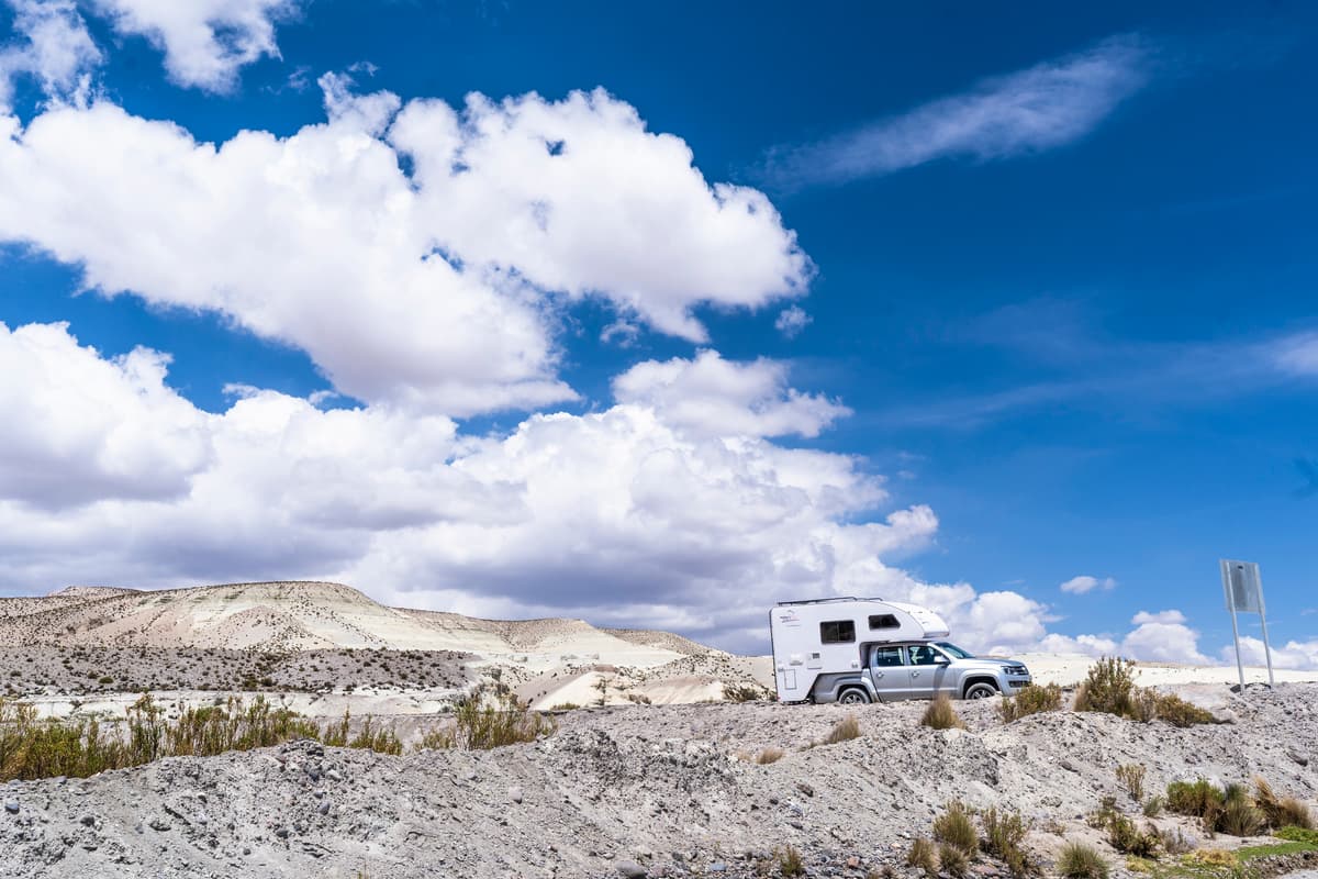 Foto del viaje en camper de Eva Bossle por Sudamérica