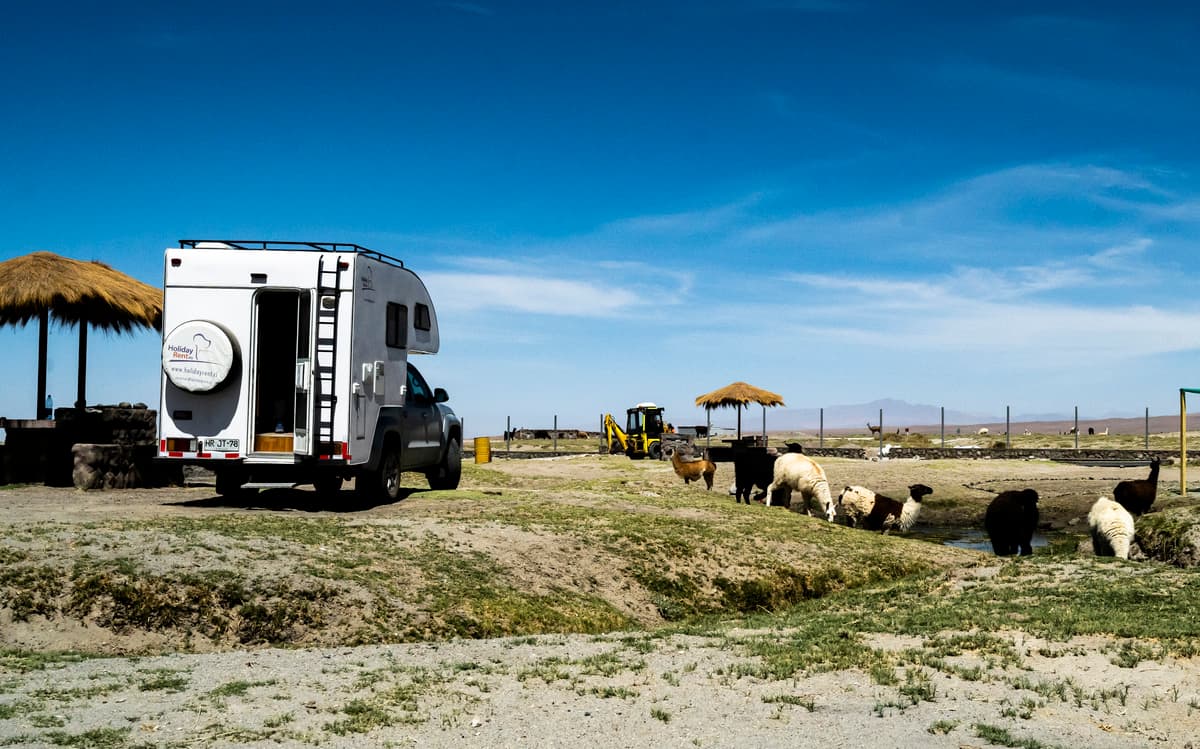 Foto del viaje en camper de Eva Bossle por Sudamérica