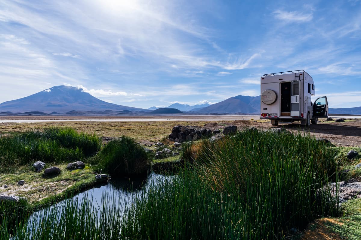Foto del viaje en camper de Eva Bossle por Sudamérica