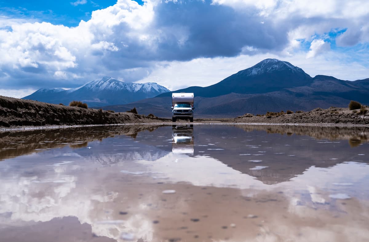 Foto del viaje en camper de Eva Bossle por Sudamérica
