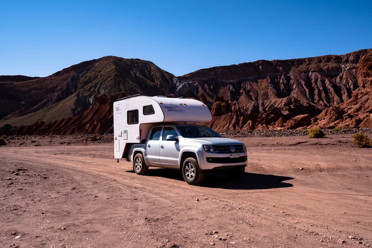 Foto del viaje en camper de Eva Bossle por Sudamérica