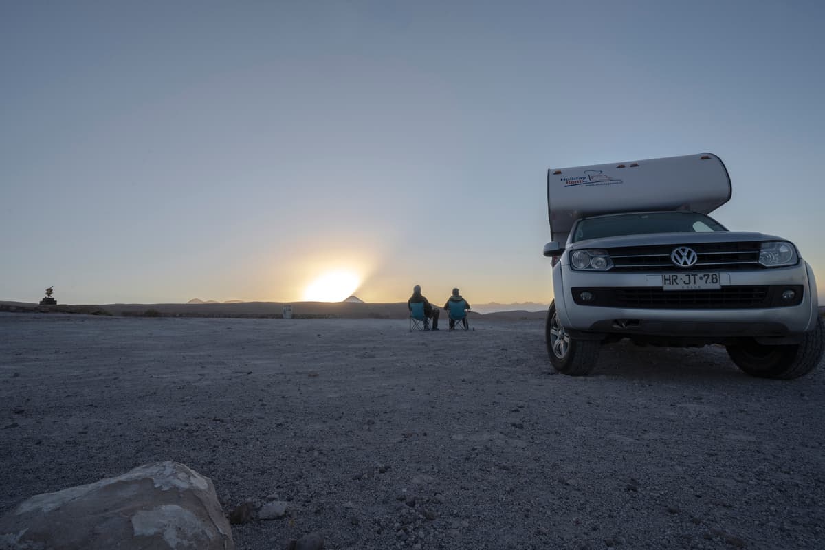 Foto del viaje en camper de Eva Bossle por Sudamérica