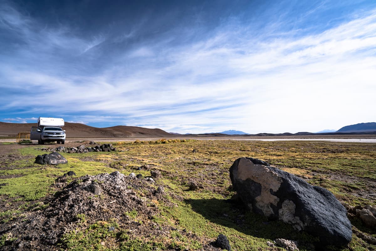 Foto del viaje en camper de Eva Bossle por Sudamérica