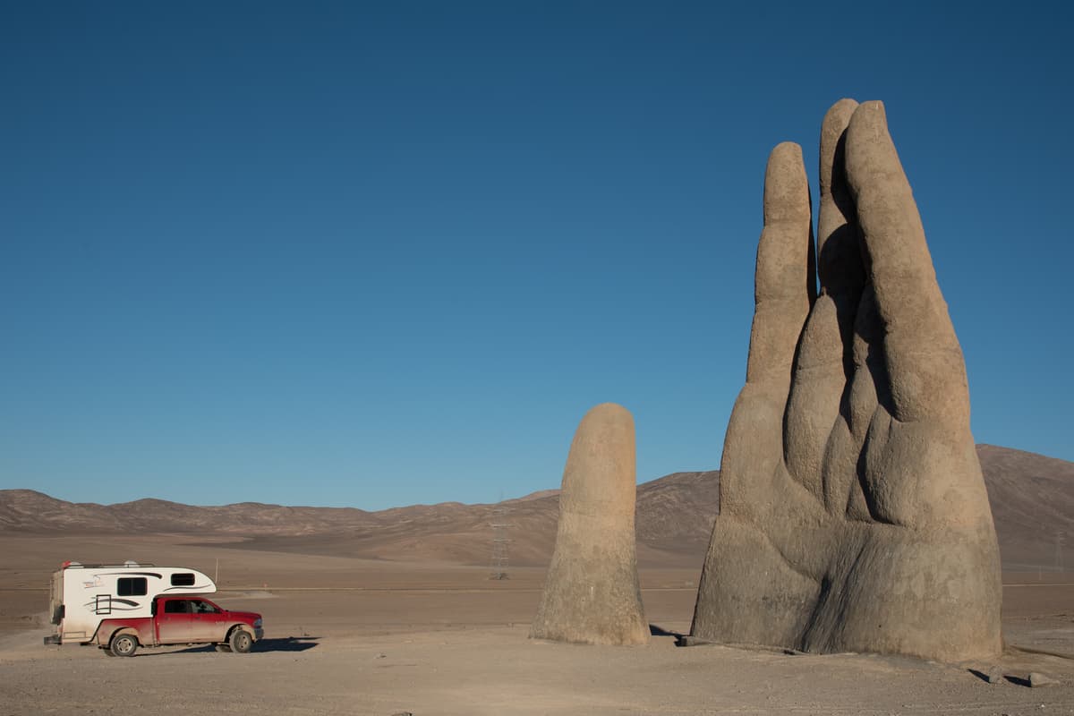 Antofagasta, El mano del desierto