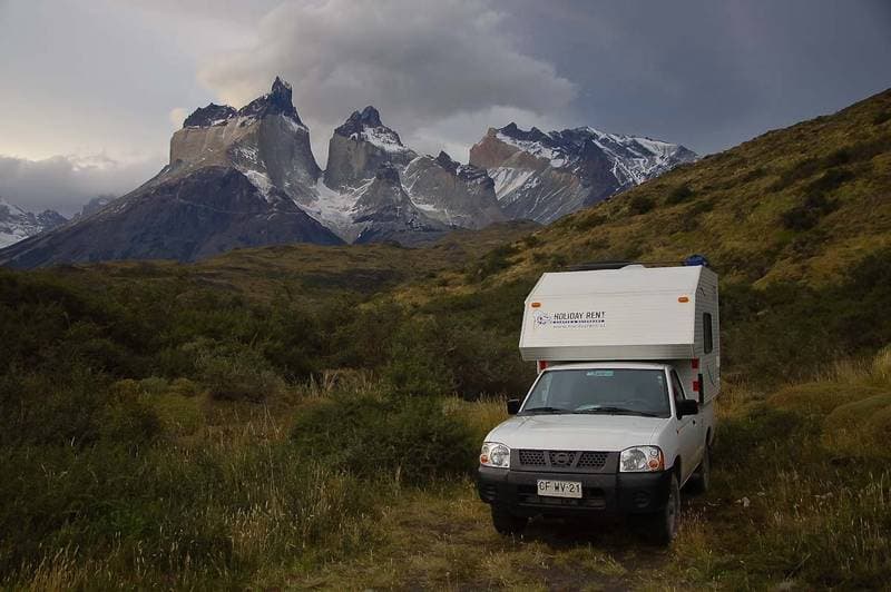 Our luxury hotel: double room with view to the emblem of the Patagonia