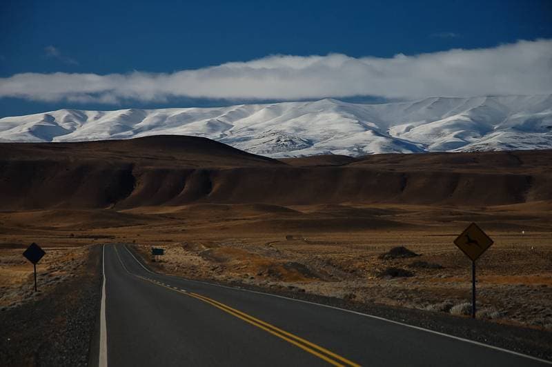 On our way from El Calafate to El Chaltén