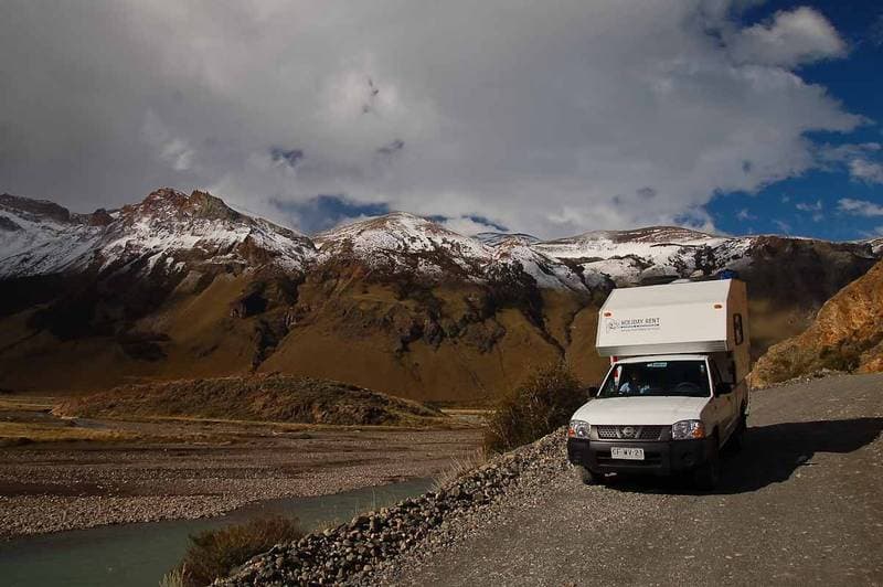 On our way from El Chaltén to the lake Laguna del Desierto
