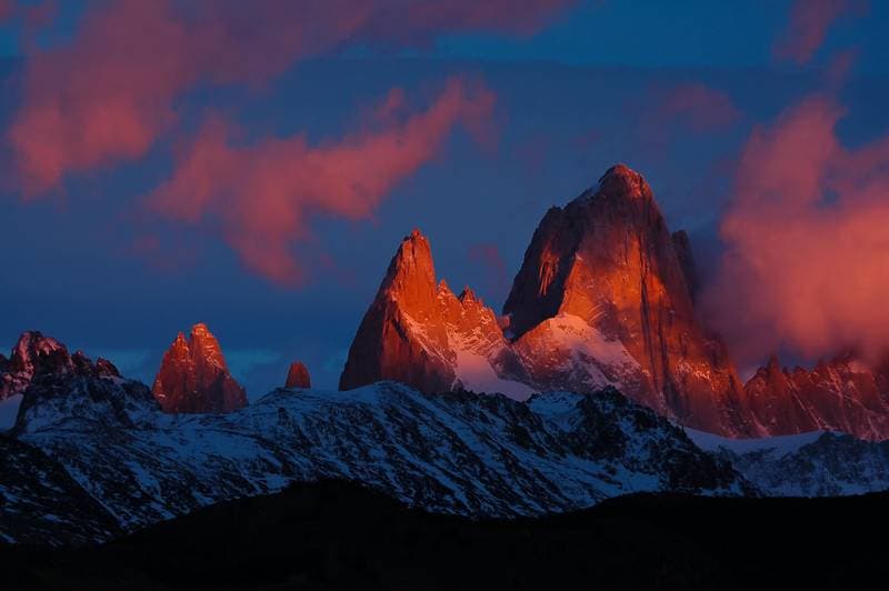 Fitz Roy spoils us with spectacular sunrises