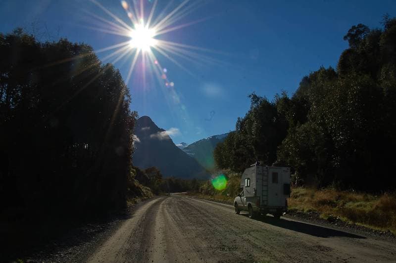 on the northern carretera austral - deep in the forest