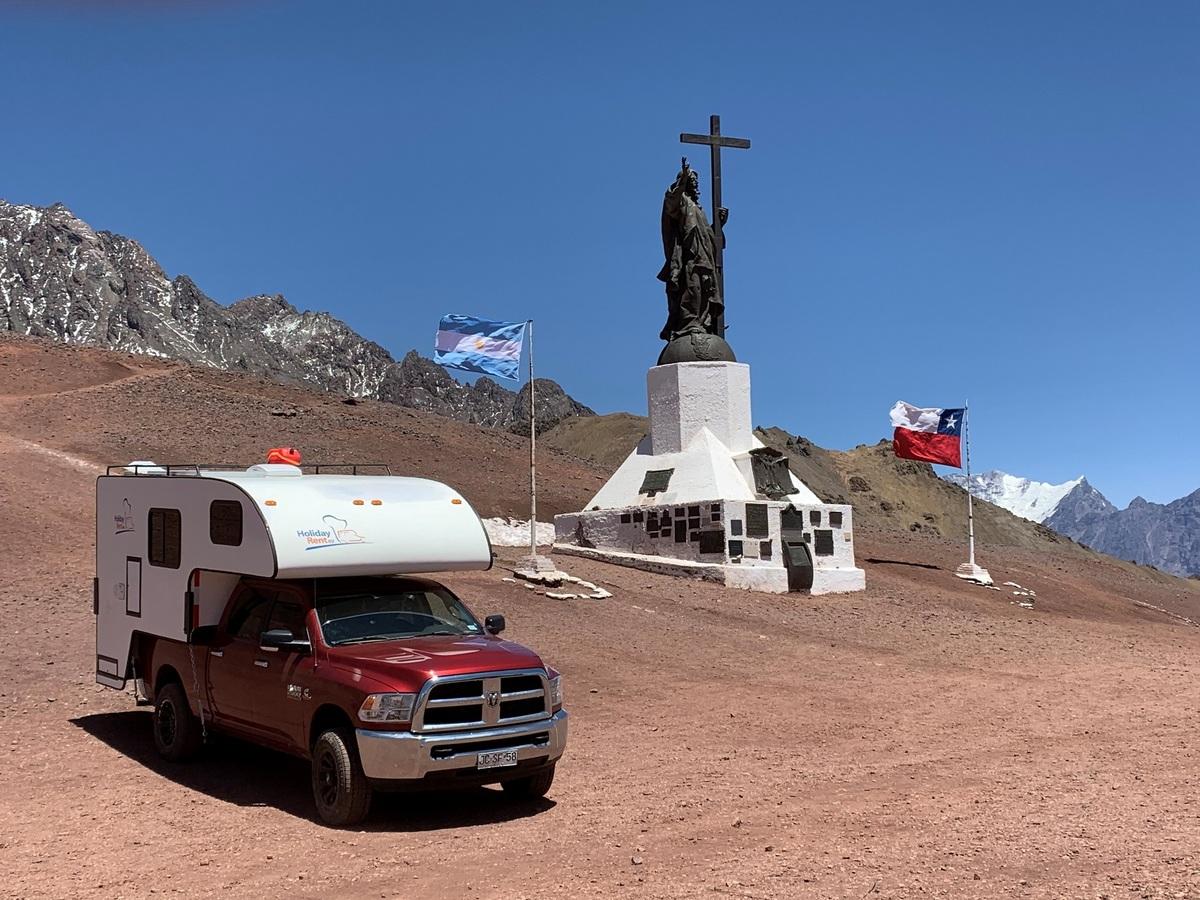 3832 m above Sea Level - Cristo Retendor de los Andes