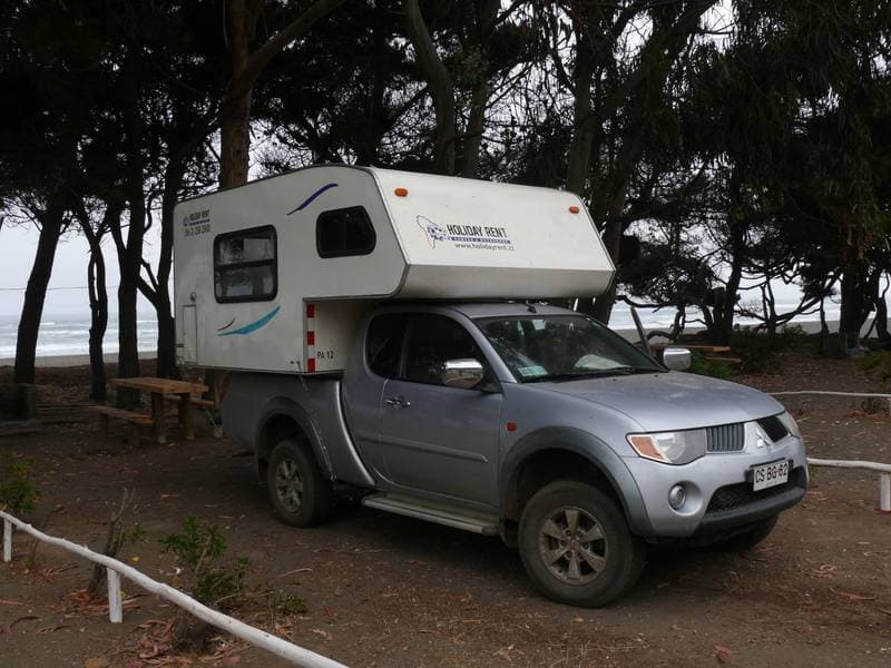 Campground at Saltos de Laja
