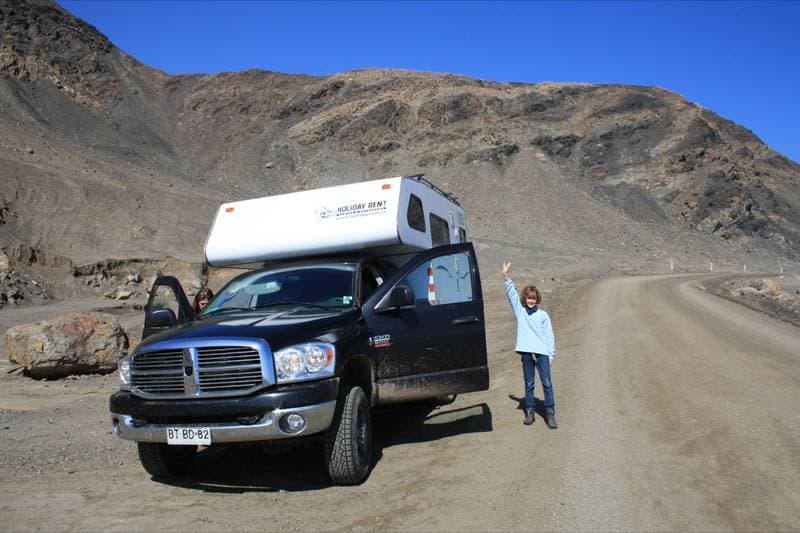 Foto del viaje en camper de Fuentealba fam. por Sudamérica