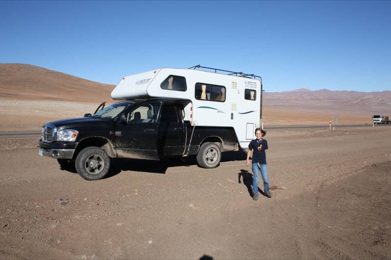Foto del viaje en camper de Fuentealba fam. por Sudamérica