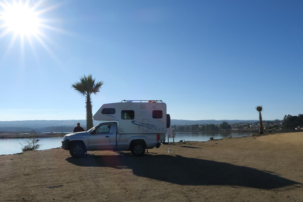 24.4.2019 Übernacht.platz in Pichilemu 1