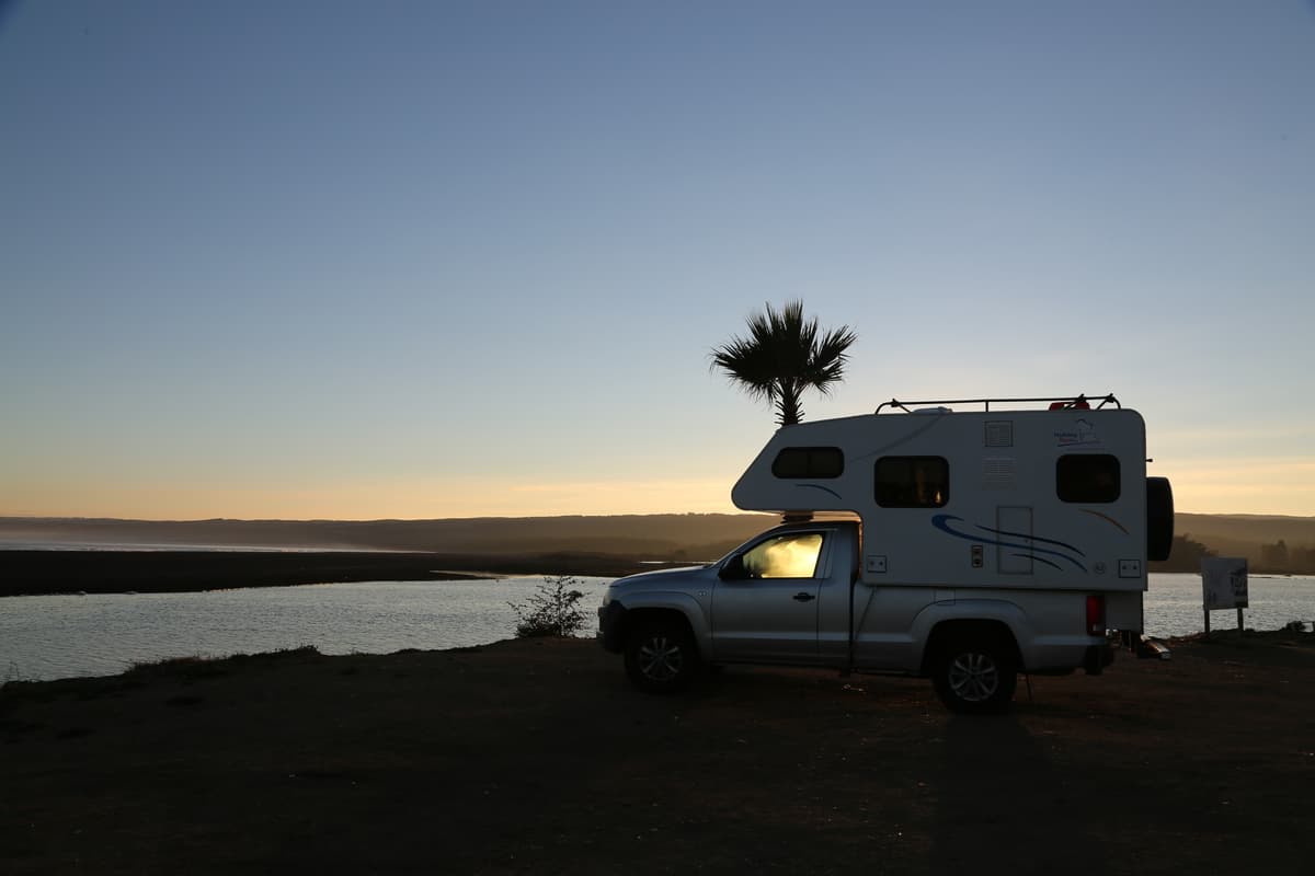 24.4.2019 Übernacht.platz in Pichilemu 2