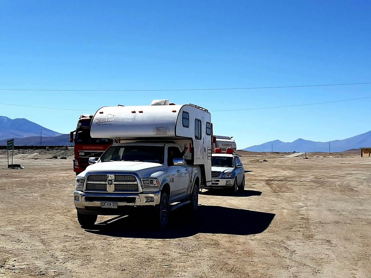 Foto del viaje en camper de Gutton por Sudamérica