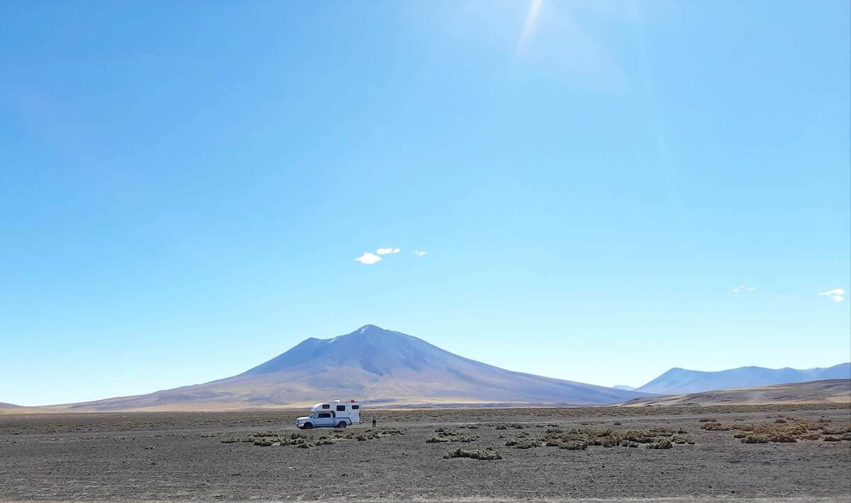 Foto del viaje en camper de Gutton por Sudamérica