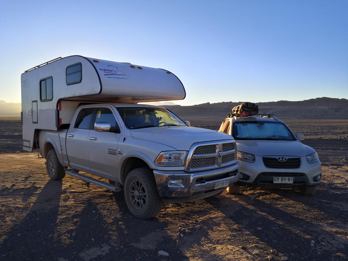 Foto del viaje en camper de Gutton por Sudamérica