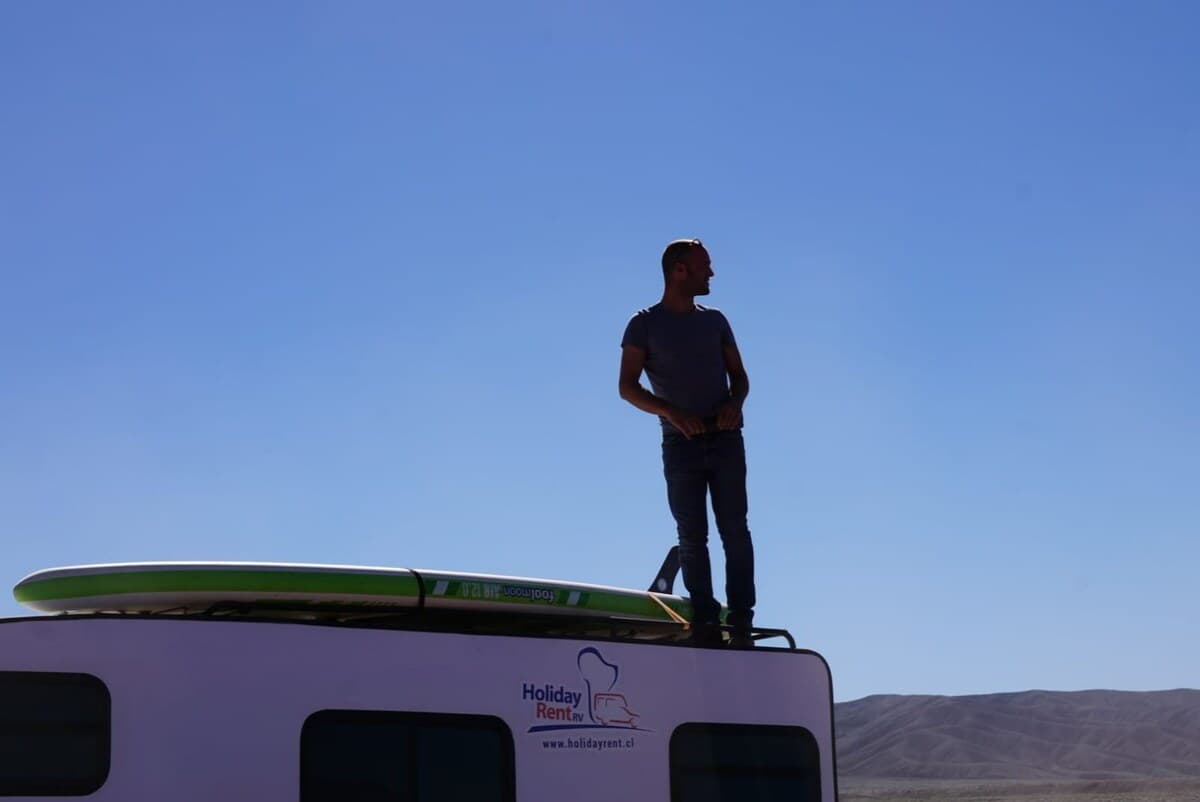 Foto del viaje en camper de Gutton por Sudamérica