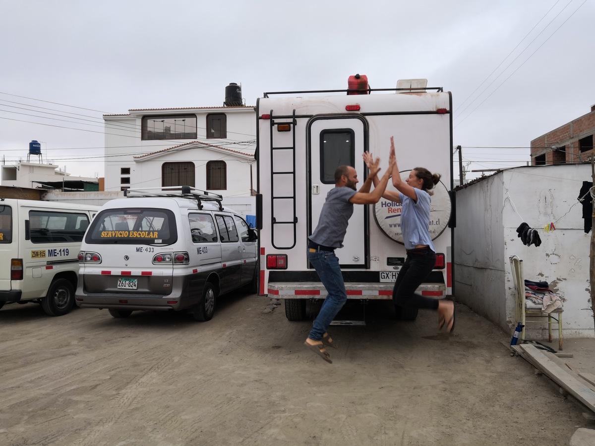 Foto del viaje en camper de Gutton por Sudamérica