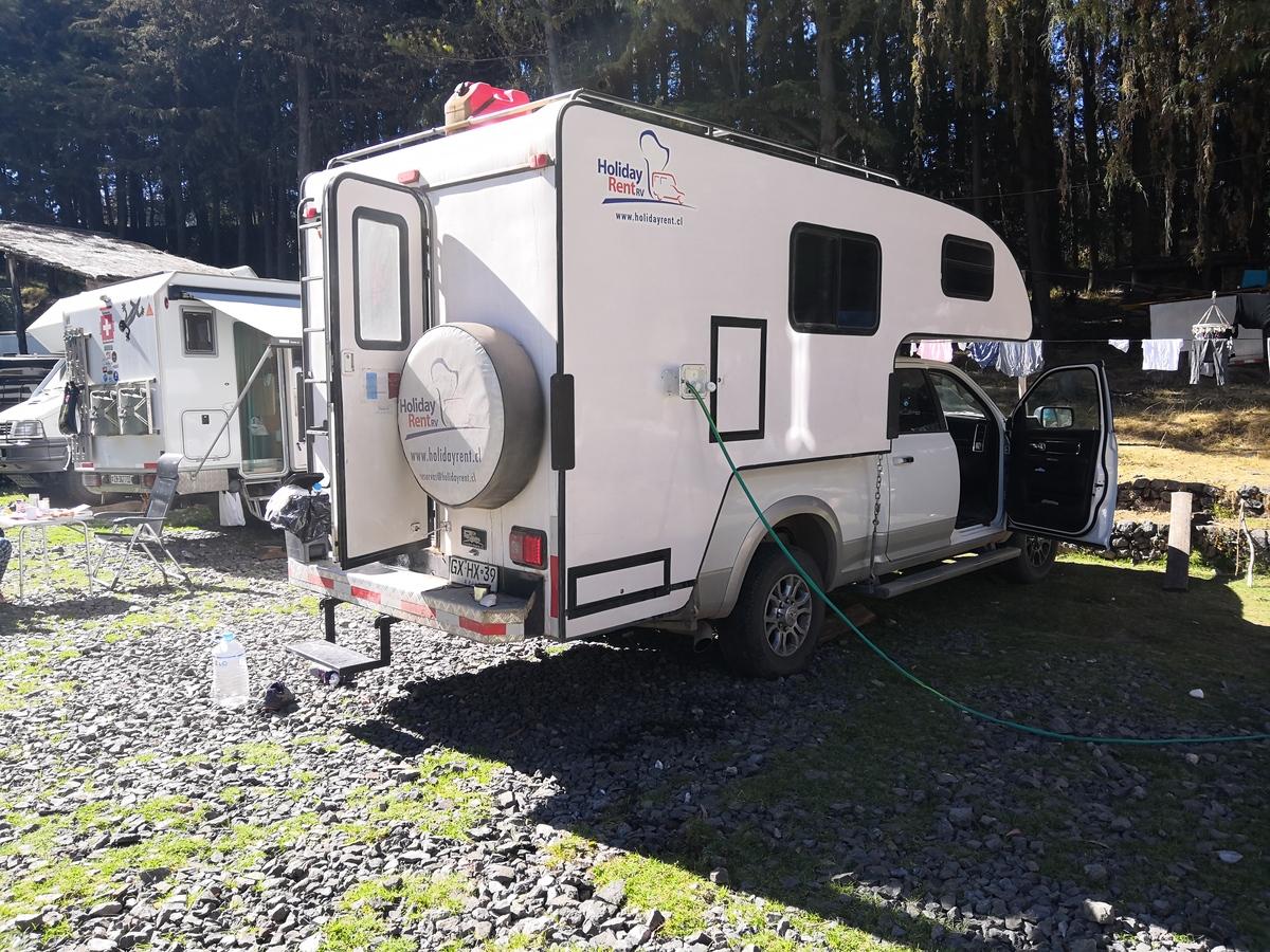 Foto del viaje en camper de Gutton por Sudamérica