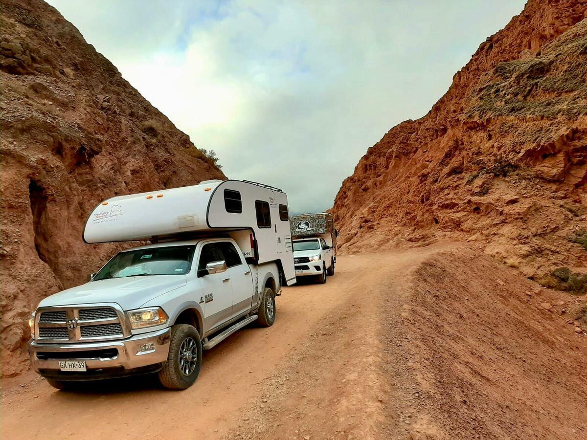Foto del viaje en camper de Gutton por Sudamérica