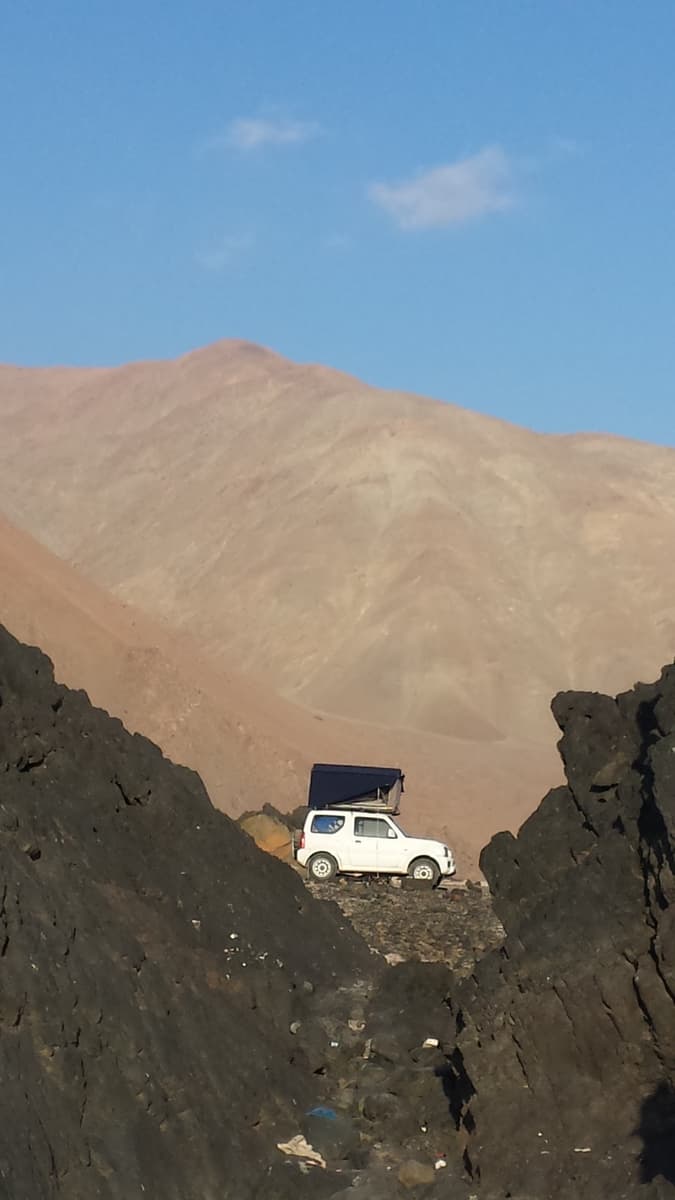 Foto del viaje en camper de Hil & Kick por Sudamérica